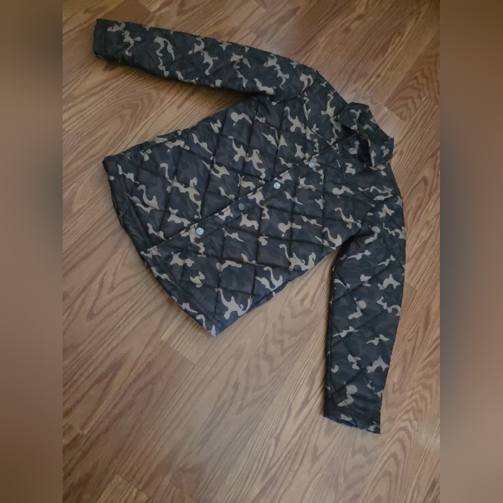 Cody James Camouflage Quilted Western Jacket Boys Size Small‎